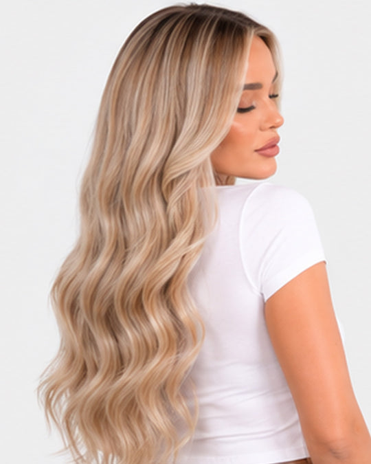 18/60 Ash Blonde Mix - European Weft