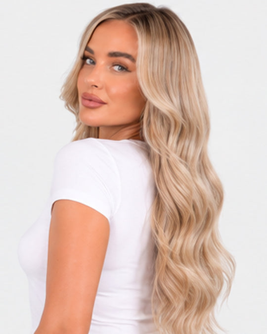 18/60 Ash Blonde Mix - European Nano Tip