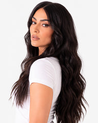 1 Jet Black - European Weft