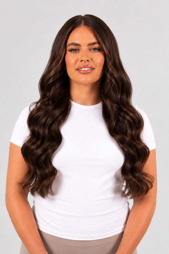2 Dark Brown - Brazilian Weft