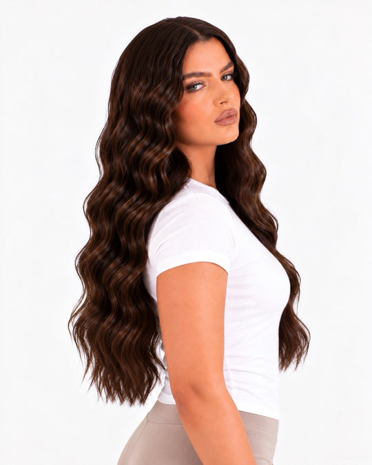 4 Medium Brown - Brazilian Weft