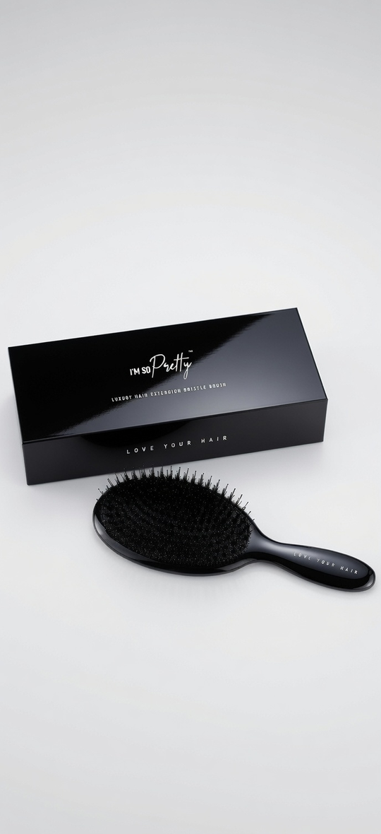 Luxury Hair Extension Bristle Brush