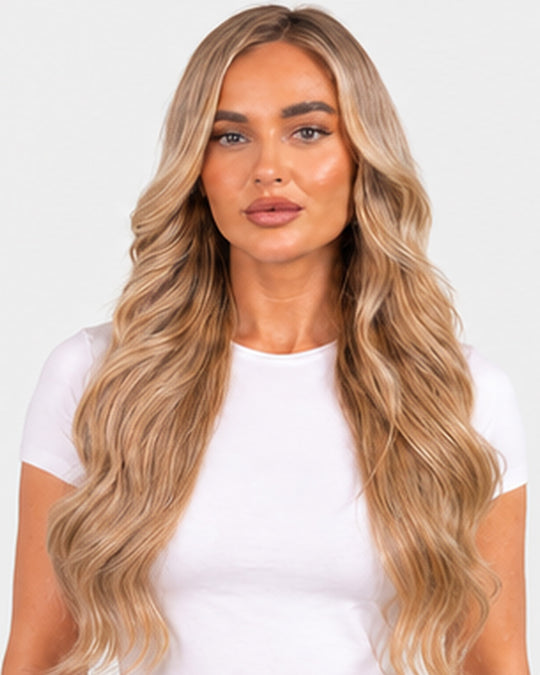 10/60 Brown Blonde - Clip-In Hair Extensions
