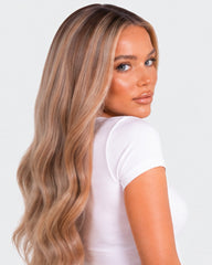 16/60 Light Brown Blonde - Clip-In Hair Extensions