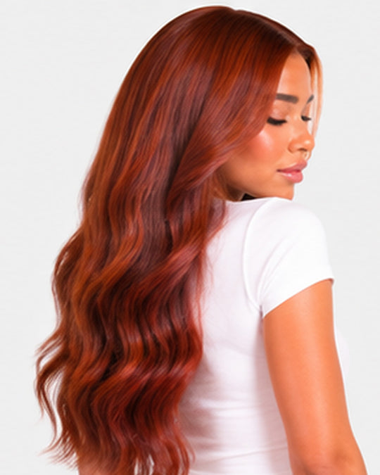 30 Copper - Clip-In Hair Extensions