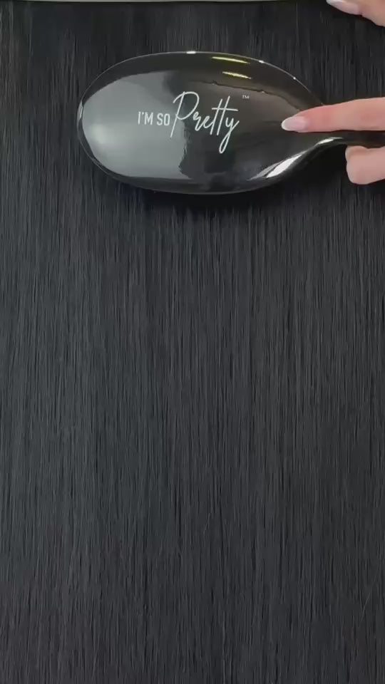 Luxury Hair Extension Bristle Brush product video preview